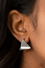 Load image into Gallery viewer, Die TRI-ing - Silver Paparazzi Accessories
