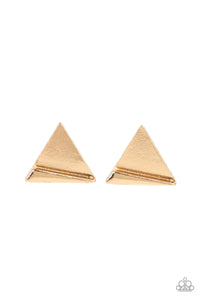 Paparazzi Accessories Die TRI-ing - Gold