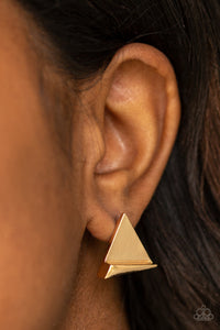 Paparazzi Accessories Die TRI-ing - Gold