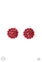 Load image into Gallery viewer, Glammed out - Red Clip on Paparazzi Accessories
