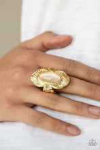 Load image into Gallery viewer, Paparazzi Accessories Oceanside Oracle - Gold Ring
