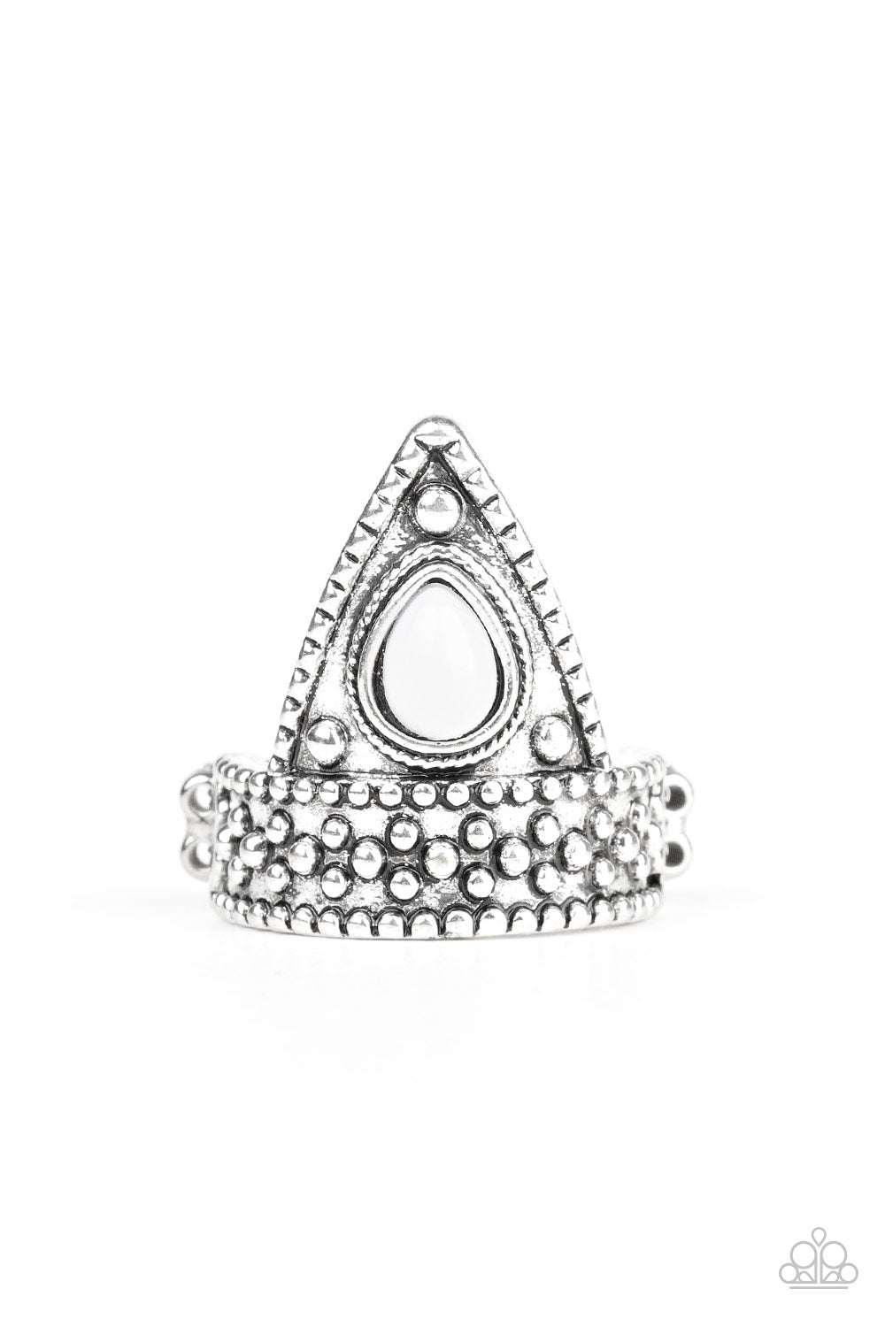 Paparazzi Accessories - Tropical Escapade - White Ring