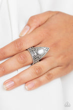 Load image into Gallery viewer, Paparazzi Accessories - Tropical Escapade - White Ring
