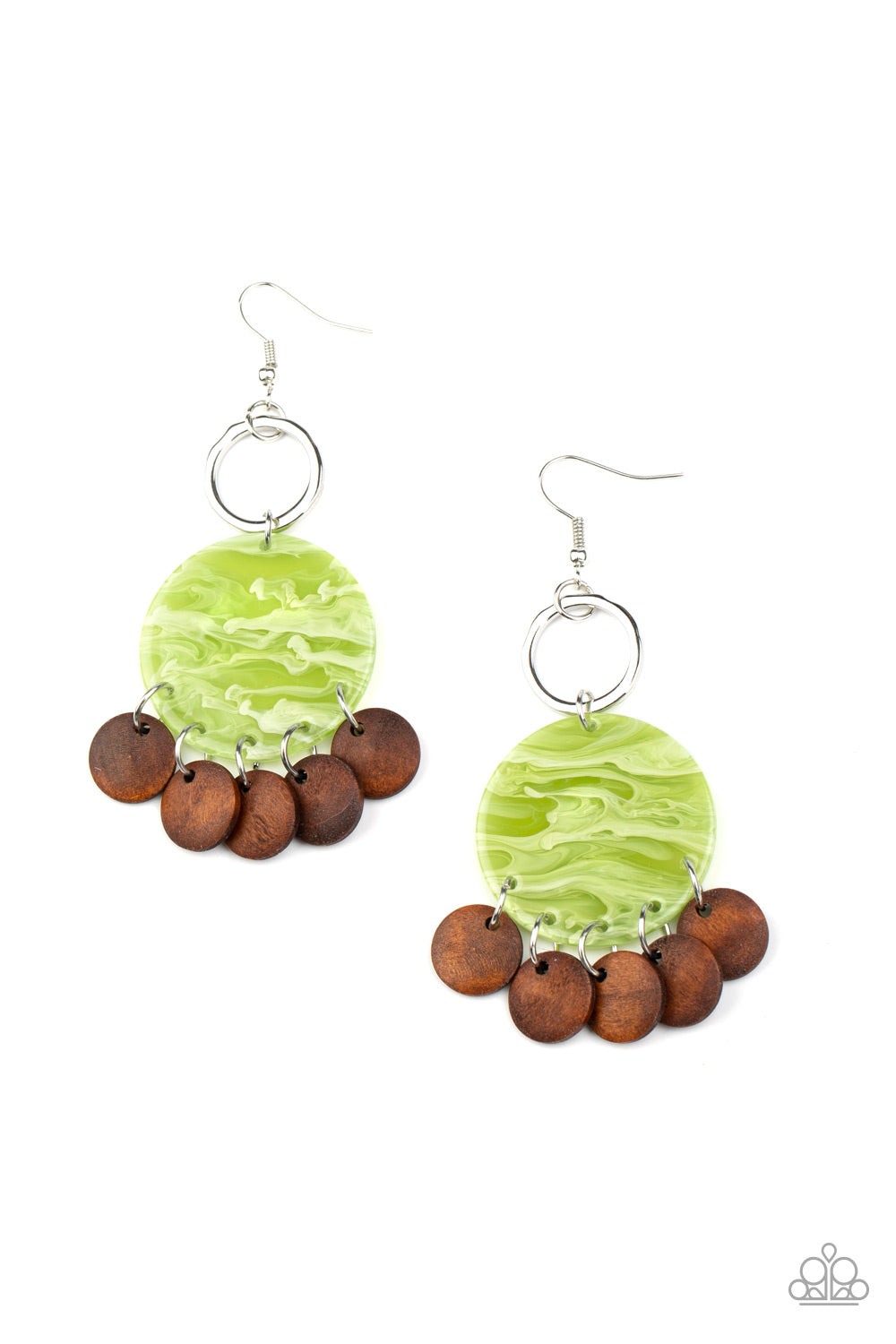 Beach Waves - Green Paparazzi Accessories