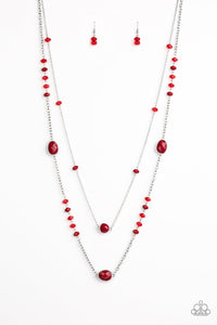 Paparazzi Accessories - Dazzle The Crowd - Red