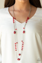 Load image into Gallery viewer, Paparazzi Accessories - Dazzle The Crowd - Red
