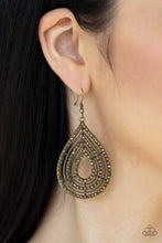 Load image into Gallery viewer, 5th Avenue Attraction - Brass Paparazzi Accessories
