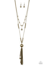Load image into Gallery viewer, Abstract Elegance - Brass Paparazzi Accessories
