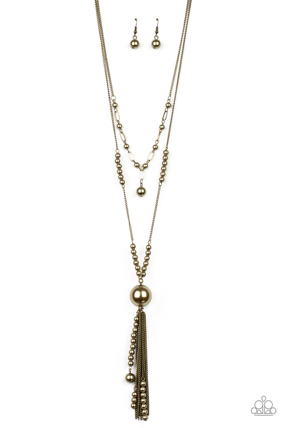 Abstract Elegance - Brass Paparazzi Accessories