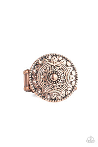 One in a MEDALLION - Copper Paparazzi Accessories