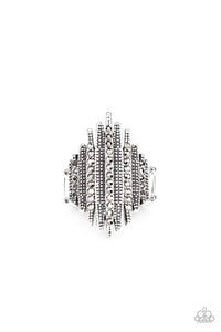 Paparazzi Accessories - Shocking Sparkle - Silver Ring