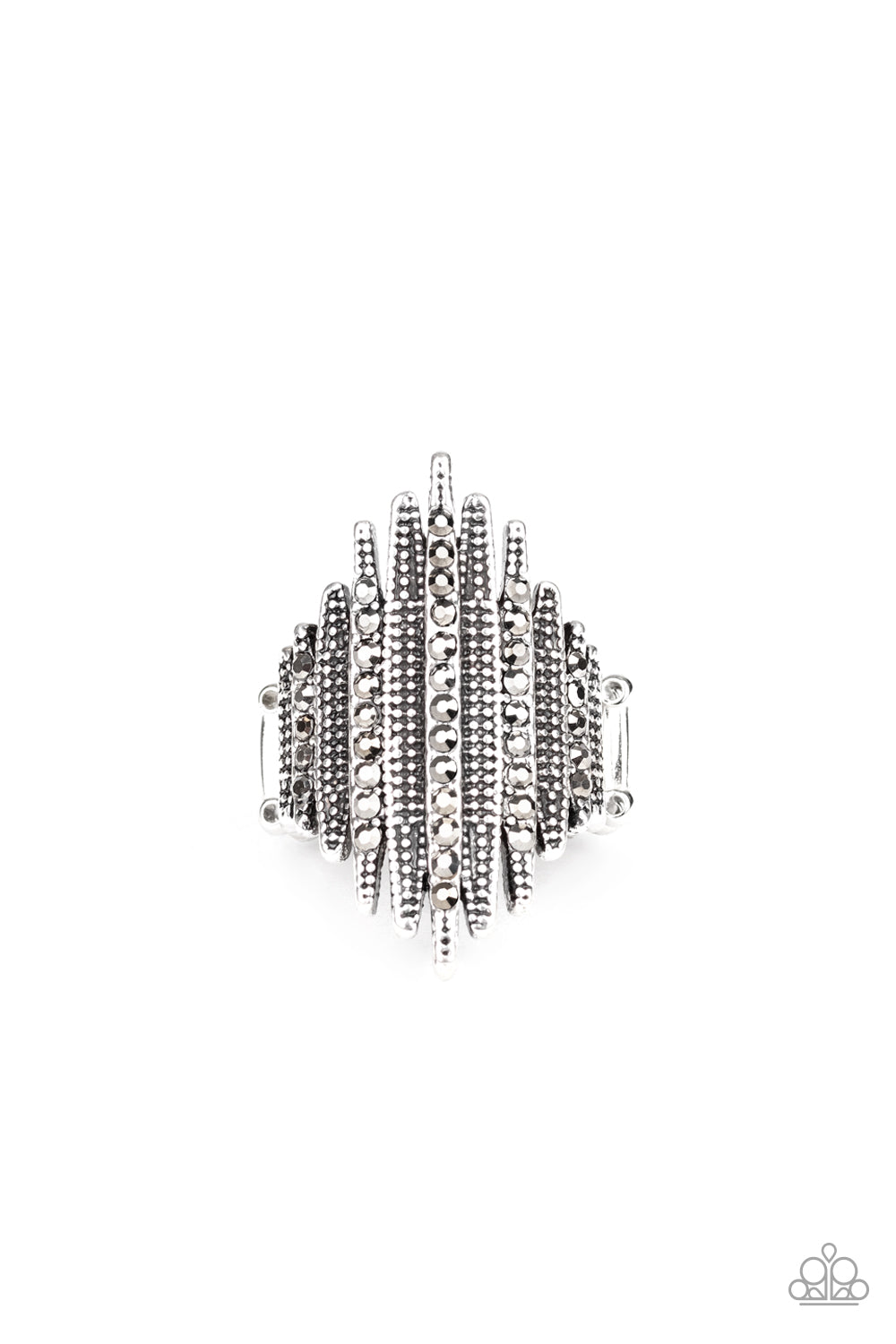 Paparazzi Accessories - Shocking Sparkle - Silver Ring