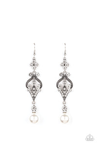 Elegantly Extravagant - White Paparazzi Accessories