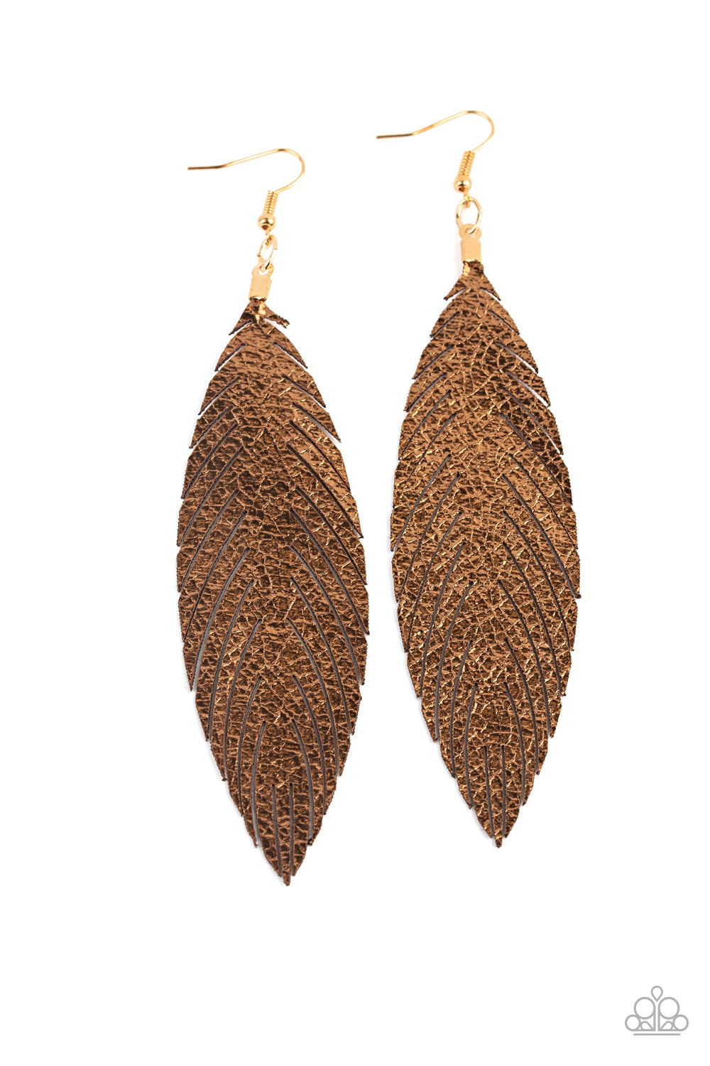 Paparazzi Accessories Feather Fantasy - Gold