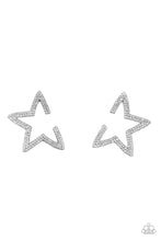 Load image into Gallery viewer, Star Player - Black Earrings Paparazzi Accessories
