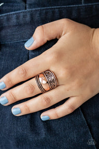 Texture Tantrum - Copper Ring Paparazzi Accessories