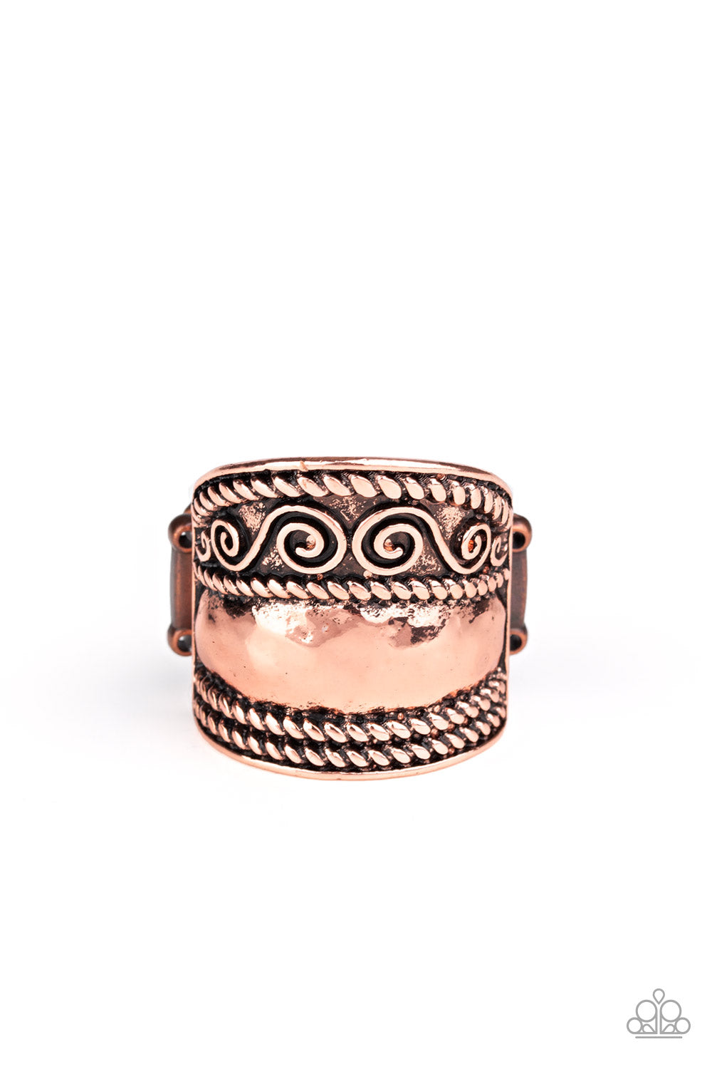 Texture Tantrum - Copper Ring Paparazzi Accessories