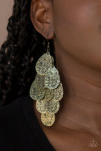 Load image into Gallery viewer, Hibiscus Harmony - Brass Paparazzi Accessories
