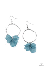 Load image into Gallery viewer, Paparazzi Accessories - Petals On The Floor - Blue Earrings
