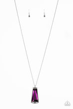 Load image into Gallery viewer, Paparazzi Accessories - Empire State Elegance Purple Necklace
