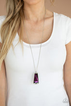 Load image into Gallery viewer, Paparazzi Accessories - Empire State Elegance Purple Necklace
