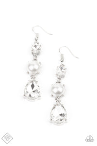 Unpredictable Shimmer - White Paparazzi Accessories