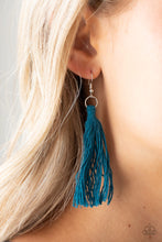 Load image into Gallery viewer, Between You and MACRAME - Blue Paparazzi Accessories
