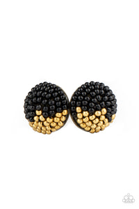 As Happy As Can BEAD - Black Paparazzi Accessories