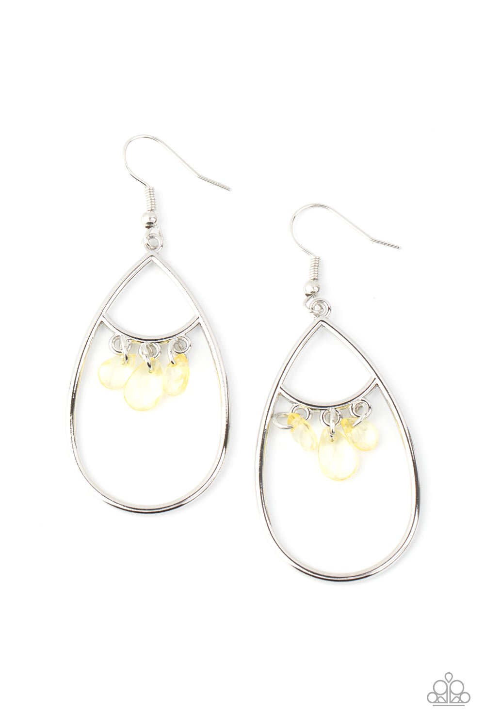 Shimmer Advisory - Yellow Paparazzi Accessories