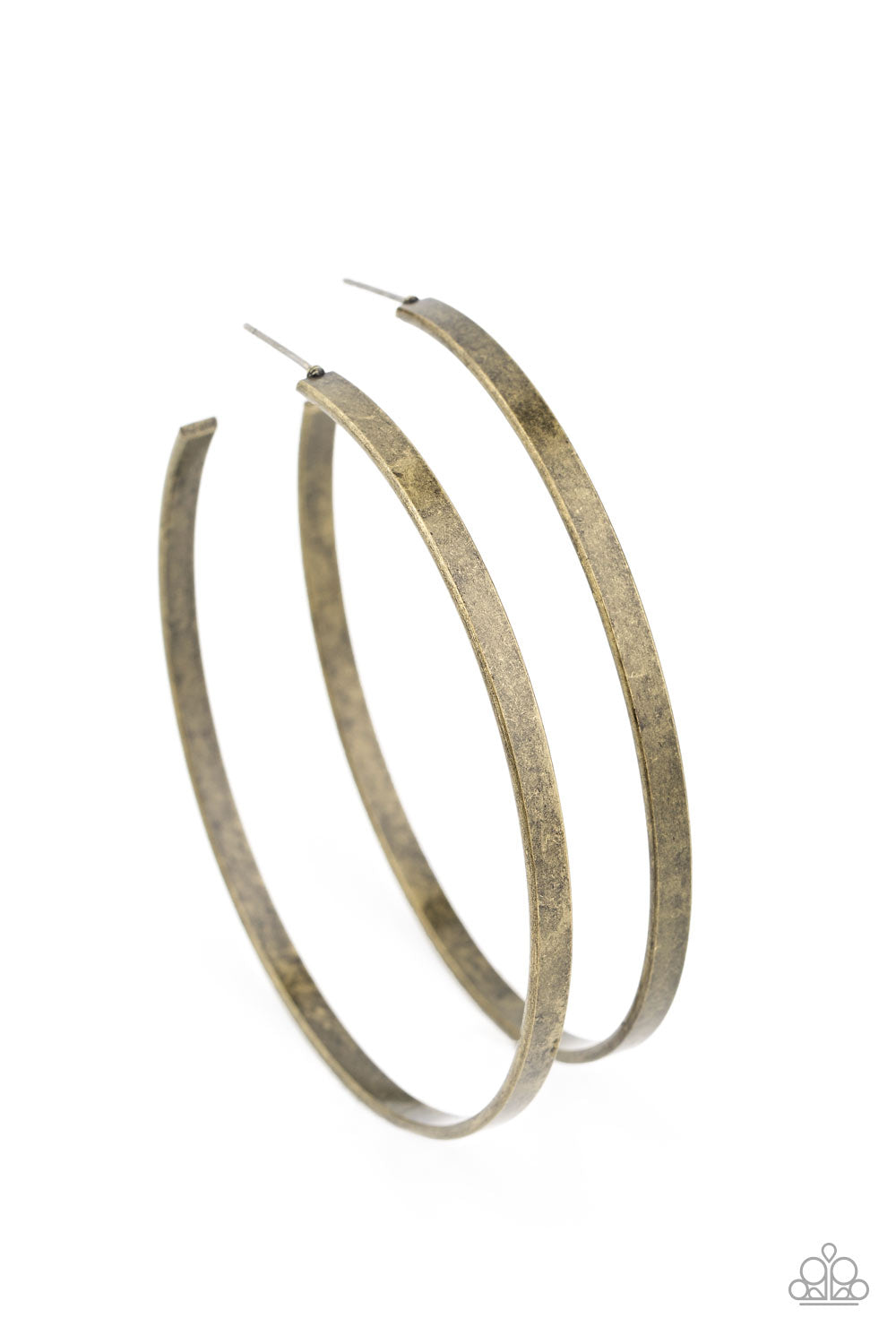 Lean Into The Curves - Brass Paparazzi Accessories