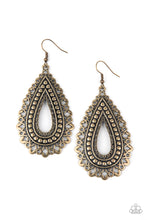 Load image into Gallery viewer, Texture Garden - Brass Paparazzi Accessories
