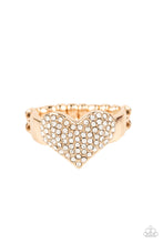 Load image into Gallery viewer, Paparazzi Accessories Heart of BLING - Gold
