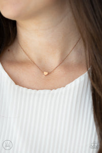 Humble Heart - Rose Gold Paparazzi Accessories