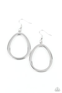 Casual Curves - Silver Paparazzi Accessories