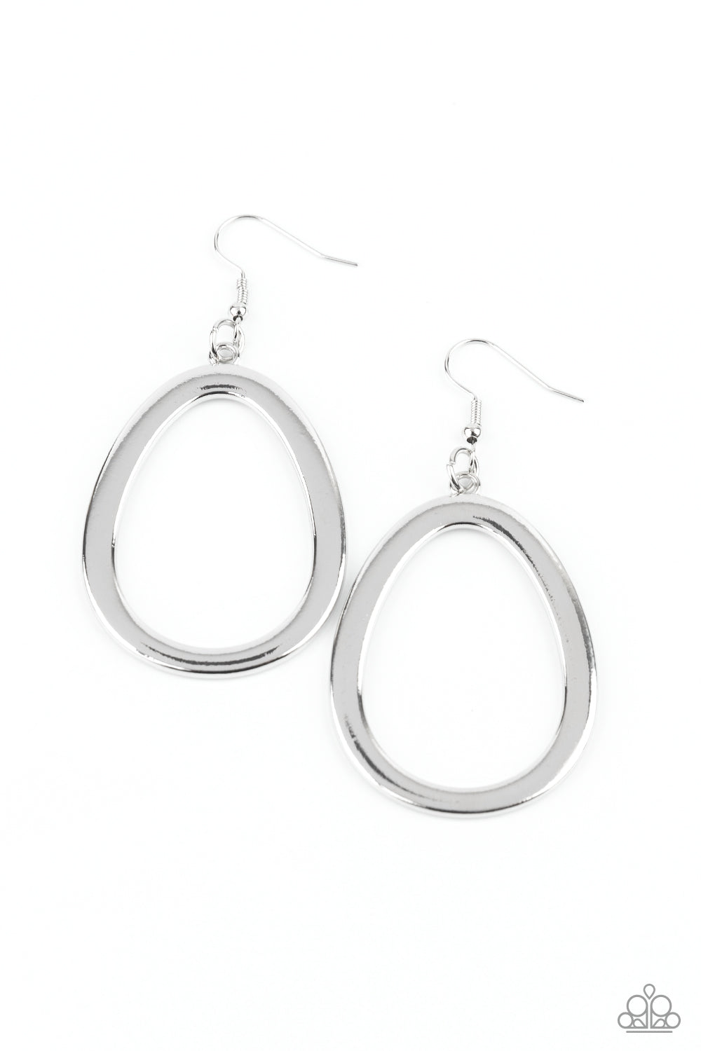 Casual Curves - Silver Paparazzi Accessories