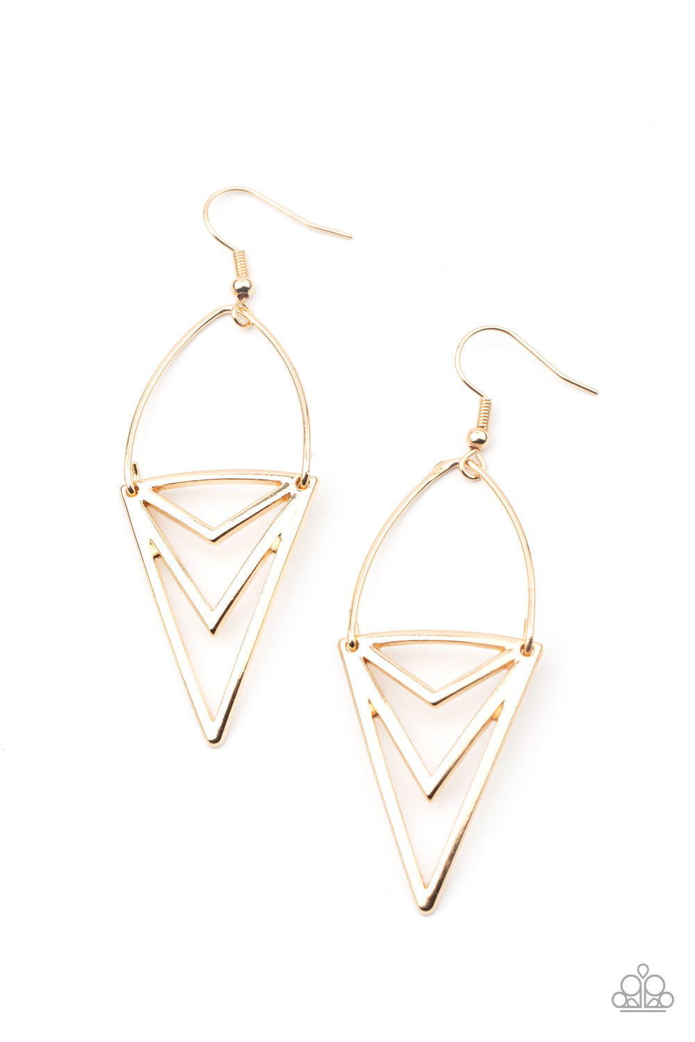 Paparazzi Accessories Proceed With Caution - Gold