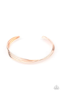 Paparazzi Accessories - Bringing Basics Back - Rose Gold