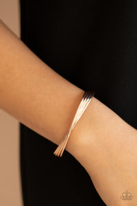 Paparazzi Accessories - Bringing Basics Back - Rose Gold