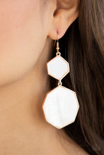 Load image into Gallery viewer, Paparazzi Accessories - Vacation Glow - Rose Gold Earrings
