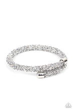 Load image into Gallery viewer, Roll Out The Glitz - Silver Paparazzi Accessories
