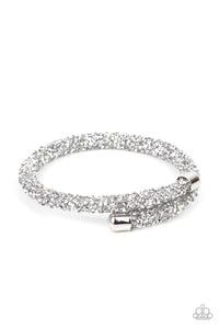 Roll Out The Glitz - Silver Paparazzi Accessories
