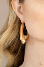 Load image into Gallery viewer, I Double FLARE You - Gold Paparazzi Accessories

