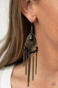 Floating on HEIR - Brass Paparazzi Accessories