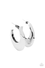 Load image into Gallery viewer, Going OVAL-board - Silver Paparazzi Accessories

