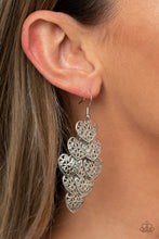 Load image into Gallery viewer, Paparazzi Accessories - Shimmery Soulmates - Silver Earrings
