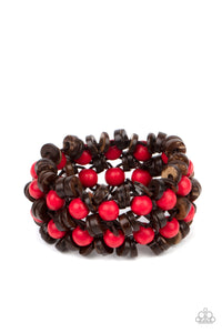Paparazzi Accessories - Tahiti Tourist - Red