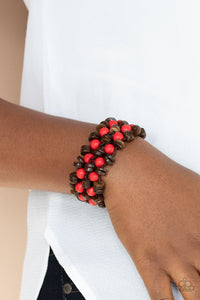 Paparazzi Accessories - Tahiti Tourist - Red