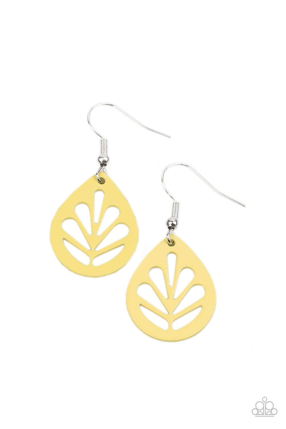 LEAF Yourself Wide Open - Yellow Paparazzi Accessories