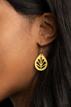Load image into Gallery viewer, LEAF Yourself Wide Open - Yellow Paparazzi Accessories
