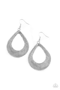 A Hot MESH - Silver Paparazzi Accessories